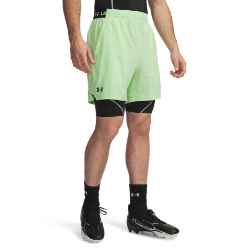 Męskie spodenki treningowe Under Armour UA Vanish Woven 6in Shorts - zielone