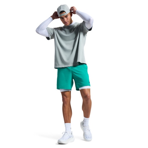Obrazek dla: UNDER ARMOUR Męskie spodenki treningowe Under Armour UA Vanish Woven Short 2.0 6in  zielone Zielony