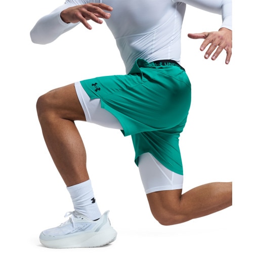 Męskie spodenki treningowe Under Armour UA Vanish Woven Short 2.0 6in - zielone