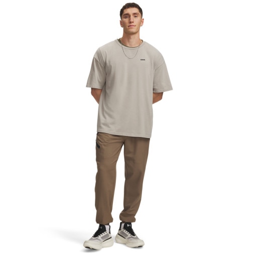 Obrazek dla: UNDER ARMOUR Męskie spodnie dresowe Under Armour UA Unstoppable Woven Jogger  brązowe Brązowy