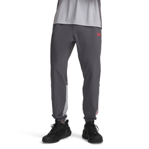 Męskie spodnie treningowe Under Armour UA Tech Utility Woven Pant - szare