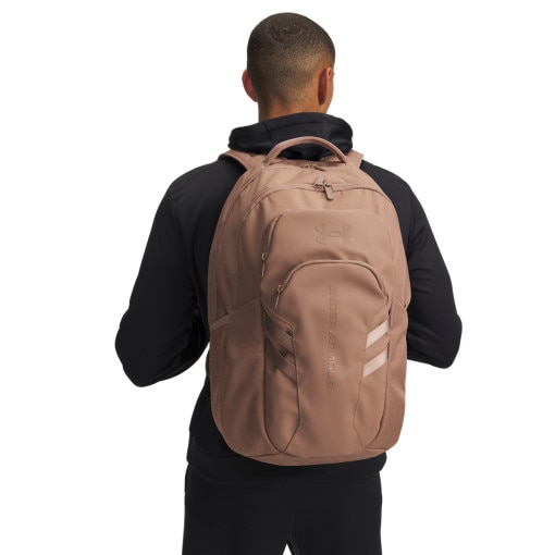 Plecak treningowy uniseks 31 l Under Armour UA Hustle 6.0 Pro Bp - koralowy
