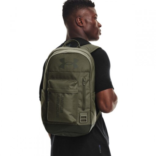 Plecak treningowy uniseks UNDER ARMOUR UA Halftime Backpack - oliwkowy/khaki