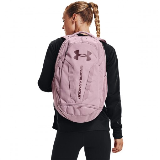 UNDER ARMOUR Plecak treningowy uniseks UNDER ARMOUR UA Hustle 5.0 Backpack Różowy