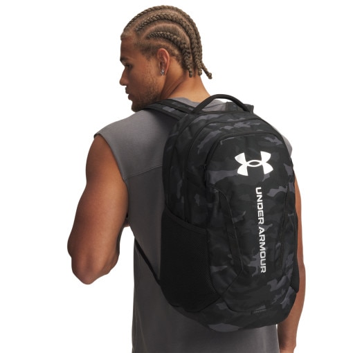  UNDER ARMOUR Plecak treningowy uniseks Under Armour UA Hustle 6.0 Backpack  czarny Czarny