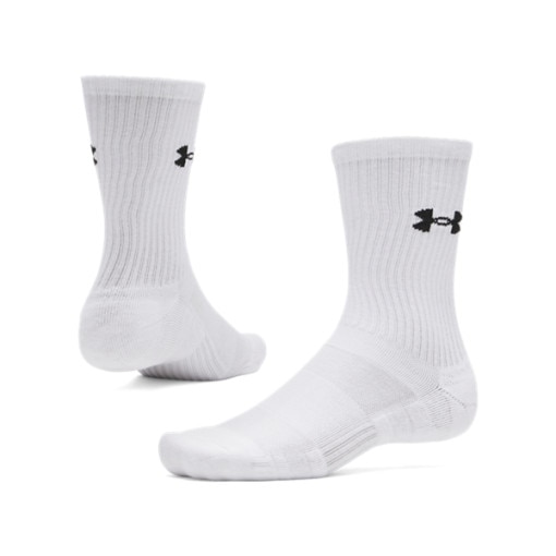  UNDER ARMOUR Skarpetki treningowe uniseks (3pack) Under Armour UA Performance Cotton  białe Biały