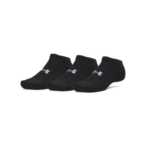  UNDER ARMOUR Skarpetki treningowe uniseks Under Armour UA Performance bawełna 3pk NS  czarne Czarny