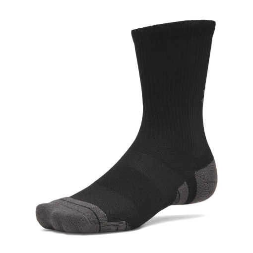 Skarpetki treningowe długie (3-pack) uniseks Under Armour New UA Perf Tech 3pk Crew - czarne
