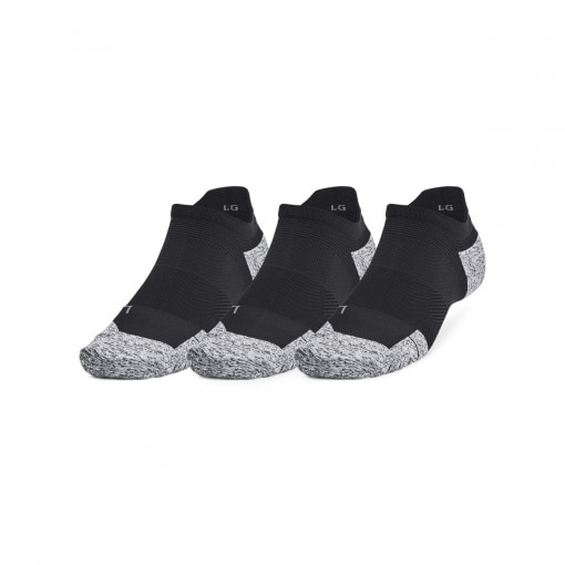 UNDER ARMOUR Skarpetki do biegania uniseks (3pack) Under Armour UA Ad Run Cushion 3pk Ns  czarne Czarny