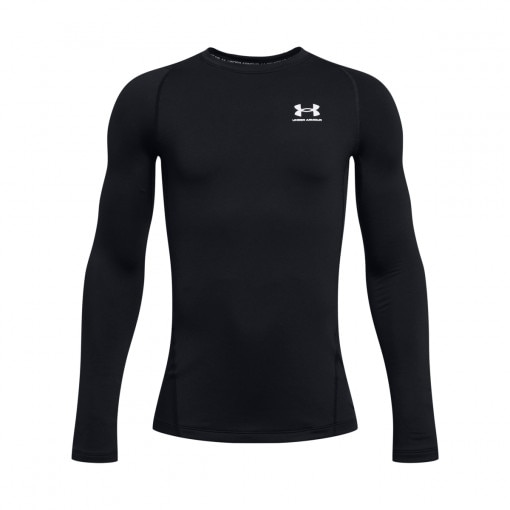 UNDER ARMOUR Chłopięcy longsleeve treningowy Under Armour UA Cg Armour Ls  czarny Czarny