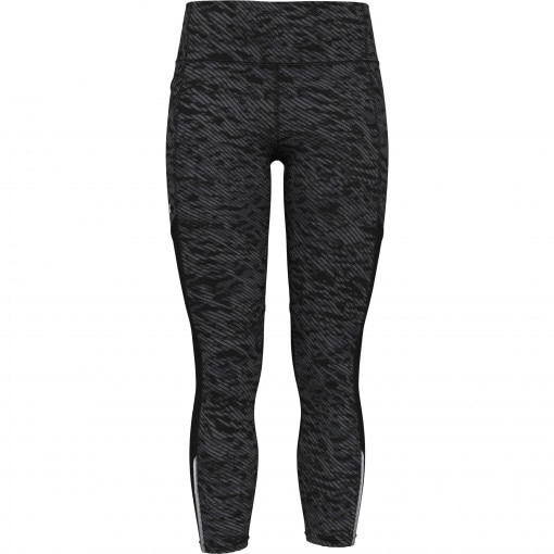 Obrazek dla: UNDER ARMOUR Damskie legginsy do biegania Under Armour UA Launch Ankle Print Tights  szare Szary