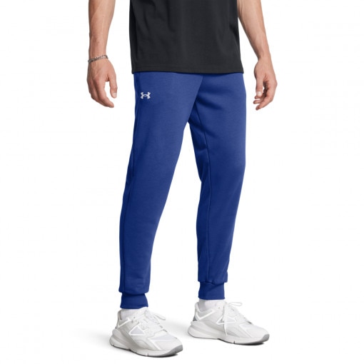 Męskie spodnie dresowe Under Armour UA Rival Fleece Joggers - niebieskie