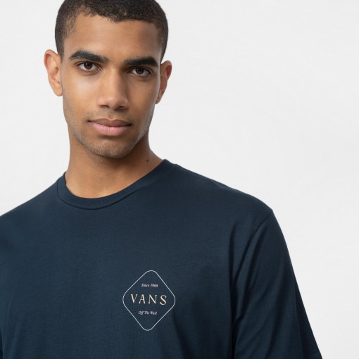 Męski t-shirt basic VANS SPECKLED DAISY - granatowy
