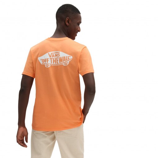 Męski t-shirt basic VANSMN OTW CLASSIC - pomarańczowy