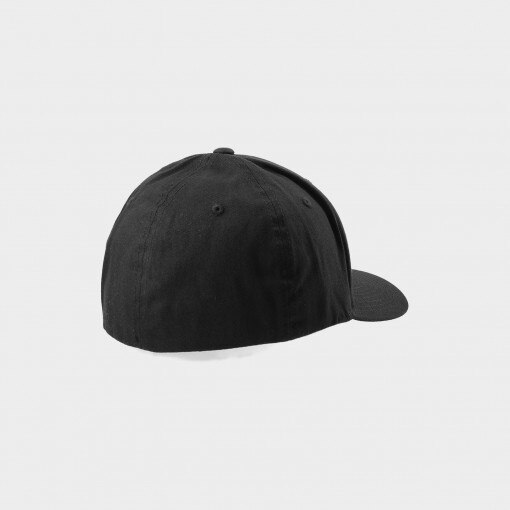 Męska czapka z daszkiem Volcom Full Stone Flexfit - czarna
