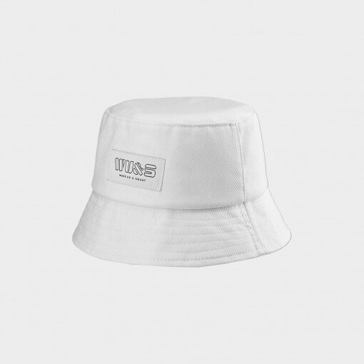 Damski kapelusz bucket hat WU&S - biały