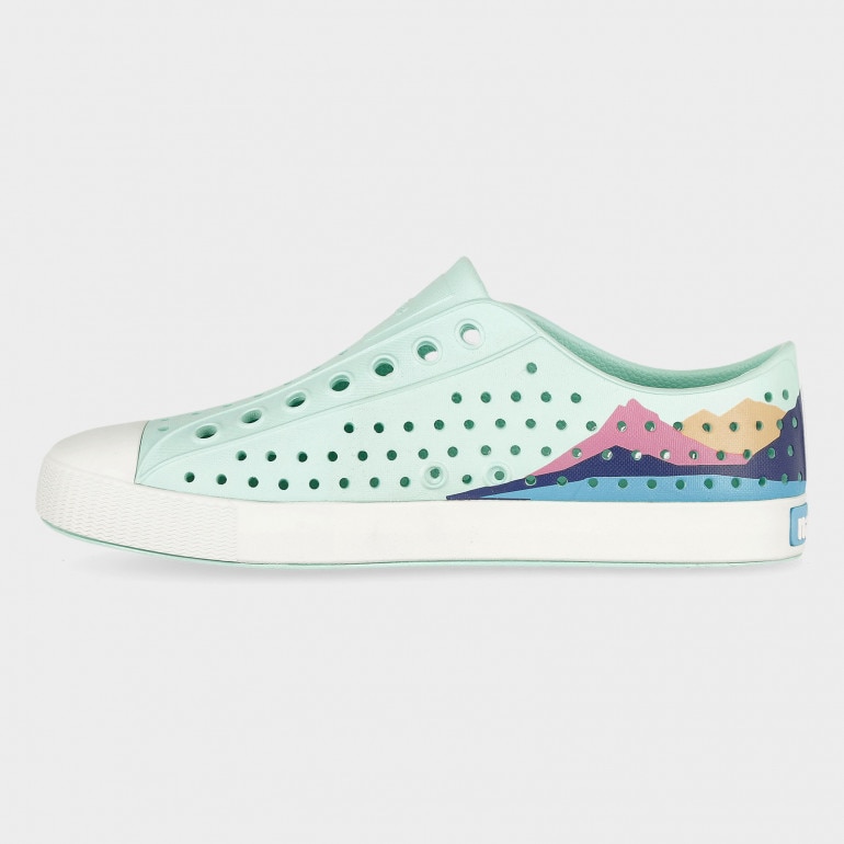 Trampki uniseks Native Jefferson Block - niebieskie