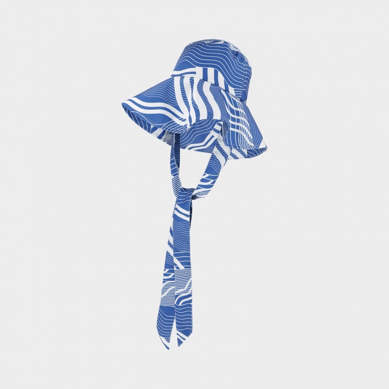 Damski kapelusz Outhorn OTHSS23ACAPF095 - niebieski