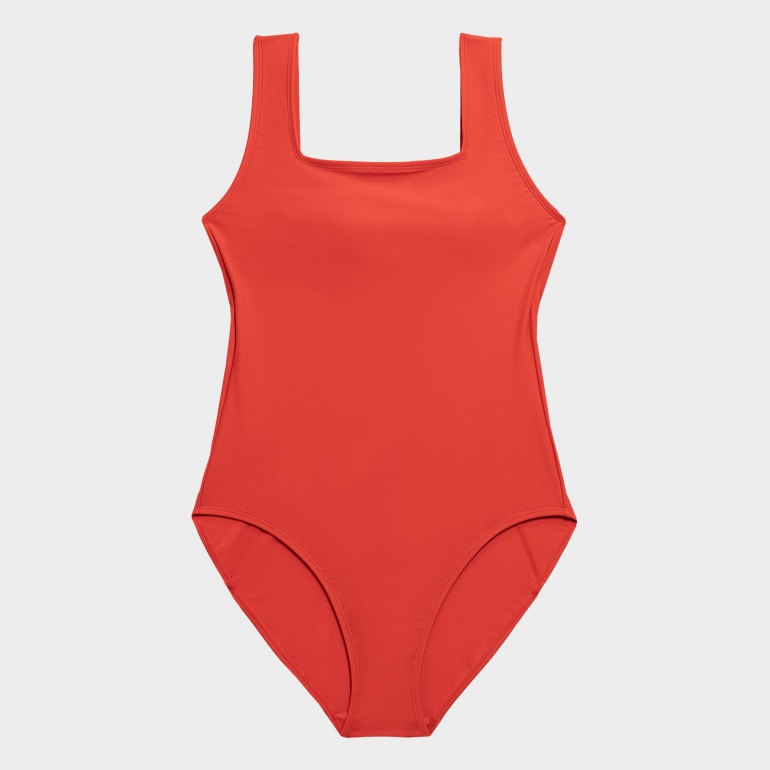 Damski kostium kąpielowy jednoczęściowy OUTHORN KOSP600 - czerwony