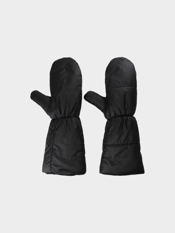 Damskie rękawiczki wodoodporne Outhorn OTHWAW24AGLOF106 - czarne