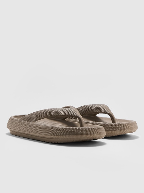 Japonki uniseks Outhorn OTHWSS24FFLIU172 - beżowe