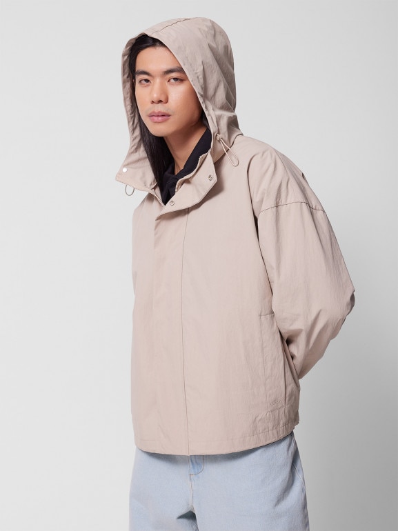 Męska kurtka przejściowa Outhorn OTHWSS24TJACM204 - beżowa