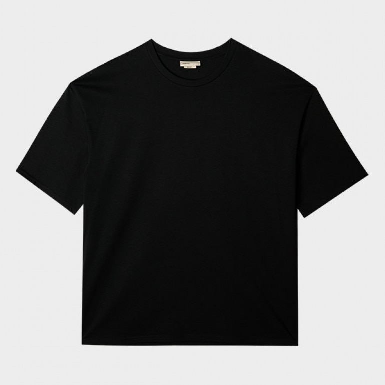 Męski t-shirt basic Outhorn OTHWAW24TTSHM2365 - czarny