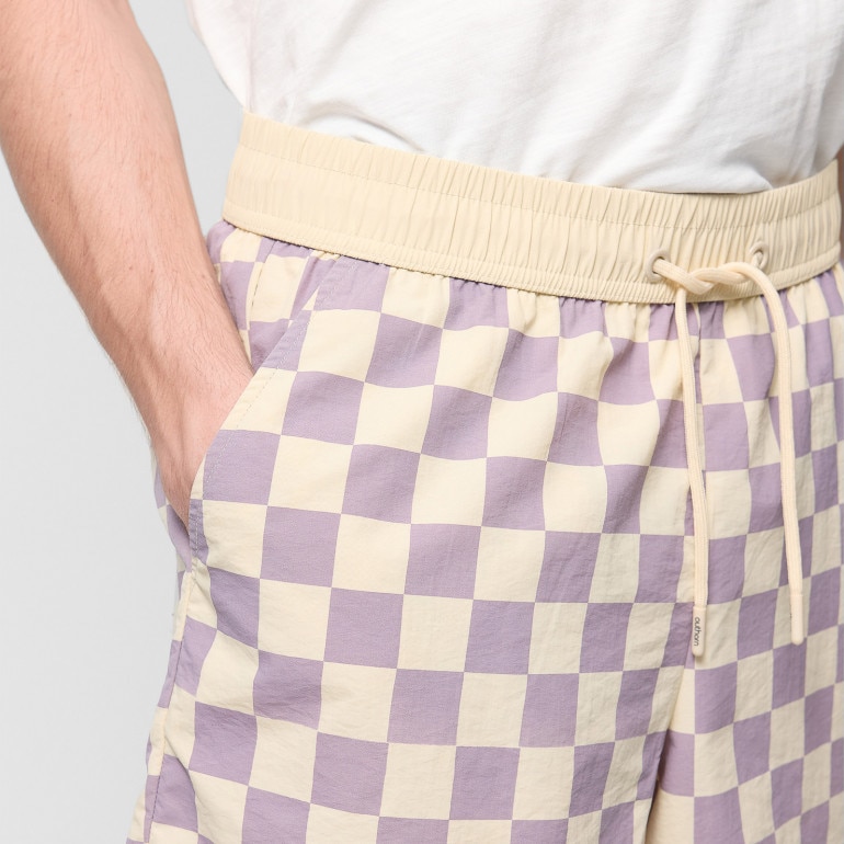 Męskie spodenki plażowe Outhorn OTHWSS24UBDSM097 - multikolor