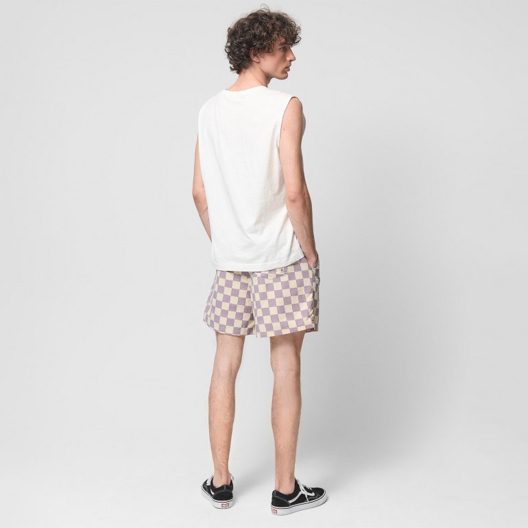 Męskie spodenki plażowe Outhorn OTHWSS24UBDSM097 - multikolor