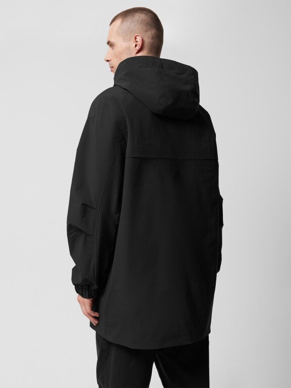 Męska kurtka przejściowa Outhorn OTHWSS24TJACM199 - czarna