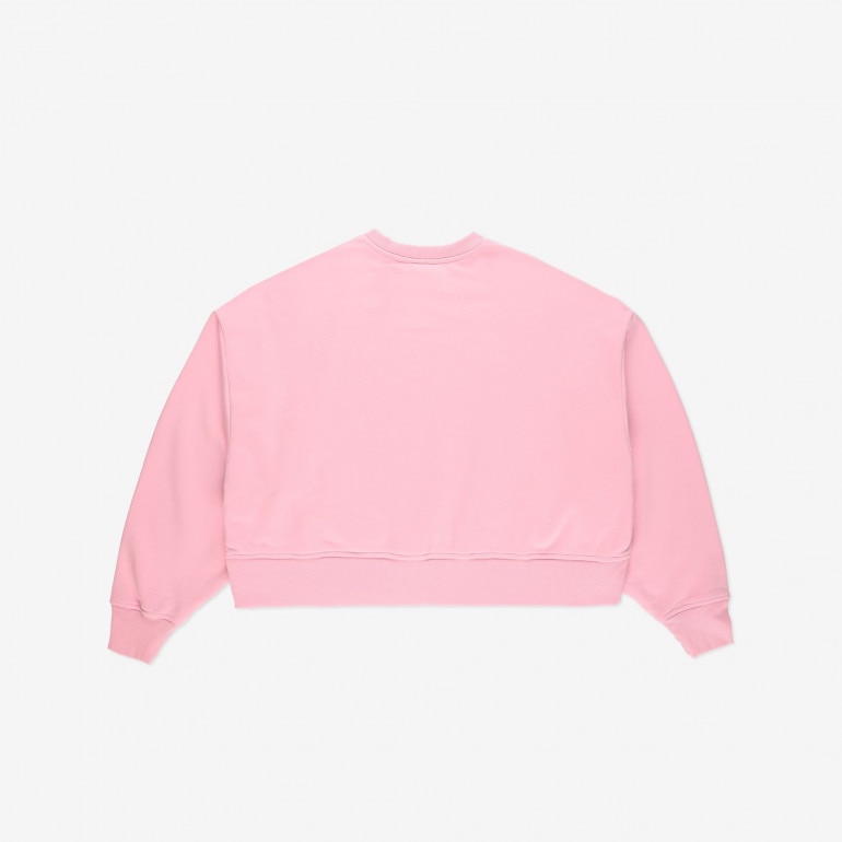 Damska bluza dresowa nierozpinana bez kaptura Prosto Crewneck Vera - różowa