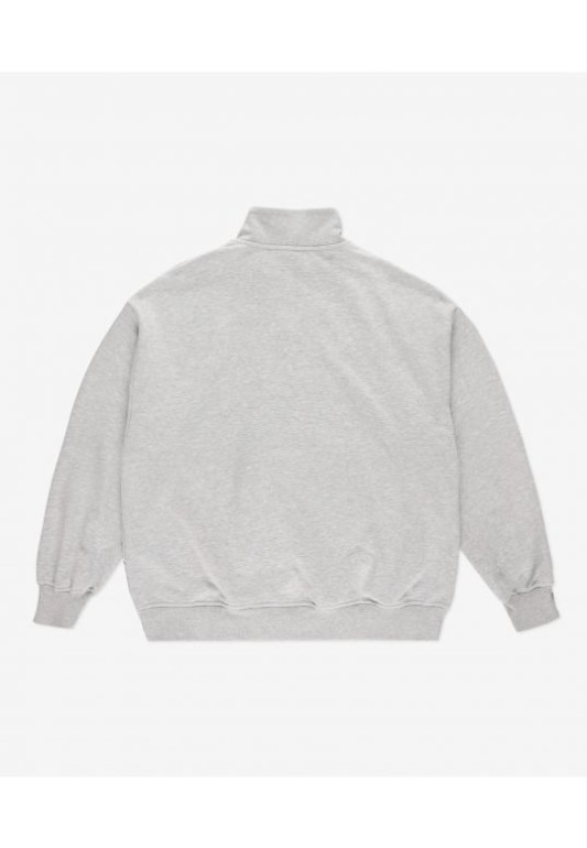 Damska bluza nierozpinana bez kaptura PROSTO KL232FSWE3012 - szara