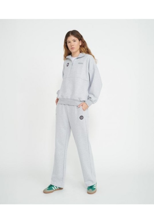 Damska bluza nierozpinana bez kaptura PROSTO KL232FSWE3012 - szara