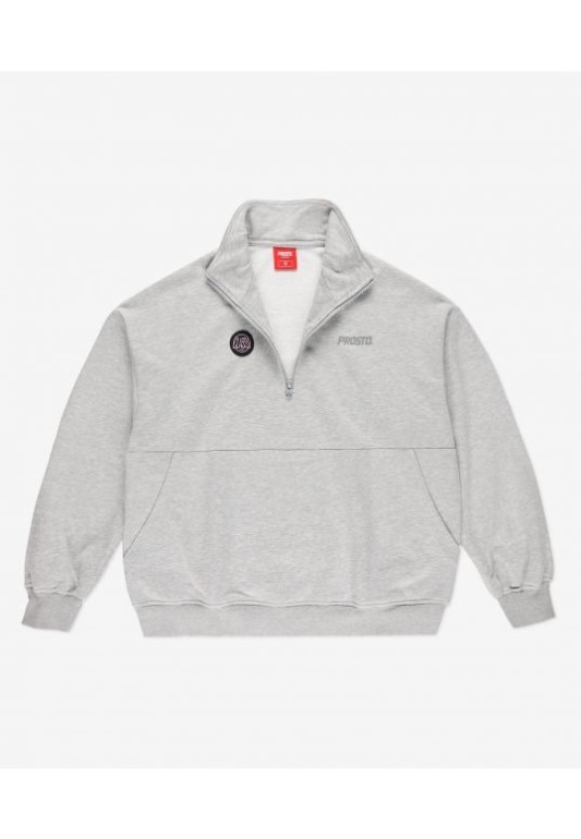 Damska bluza nierozpinana bez kaptura PROSTO KL232FSWE3012 - szara