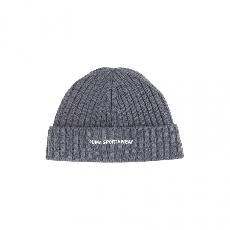 Czapka zimowa uniseks Puma Sportwear Fisherman Beanie - szara