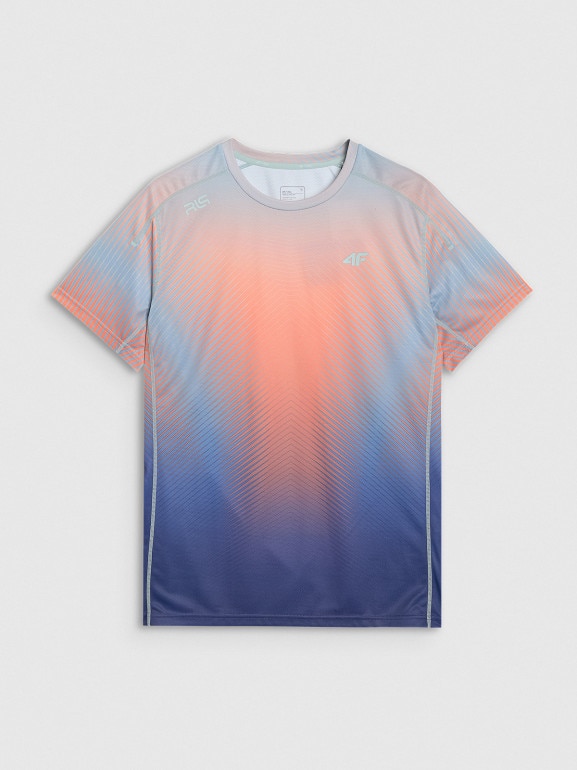 Męska koszulka treningowa 4F x Robert Lewandowski RL9SSS25TFTSM1999 - multikolor