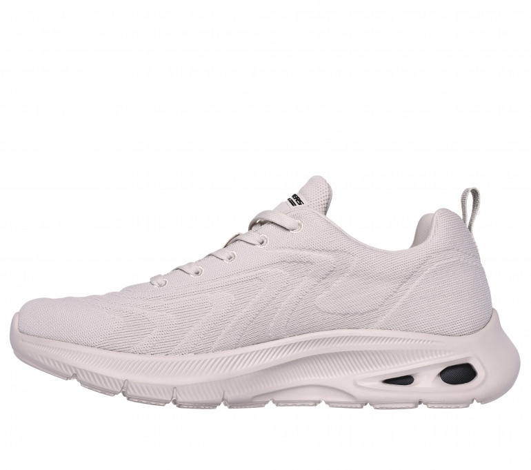 Męskie sneakersy Skechers Bobs Unity - Sleek Revive - kremowe