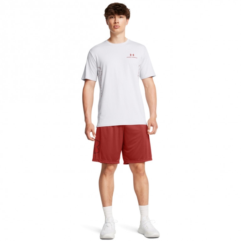 Męskie spodenki treningowe Under Armour Tech Graphic Short - czerwone