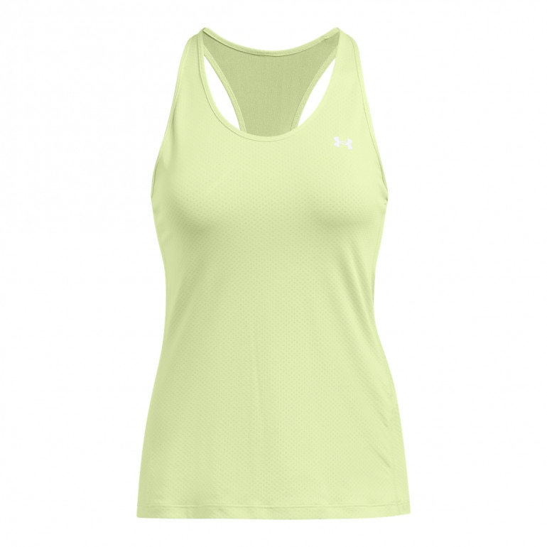 Damski top treningowy Under Armour Tech Mesh Racer Tank - zielony