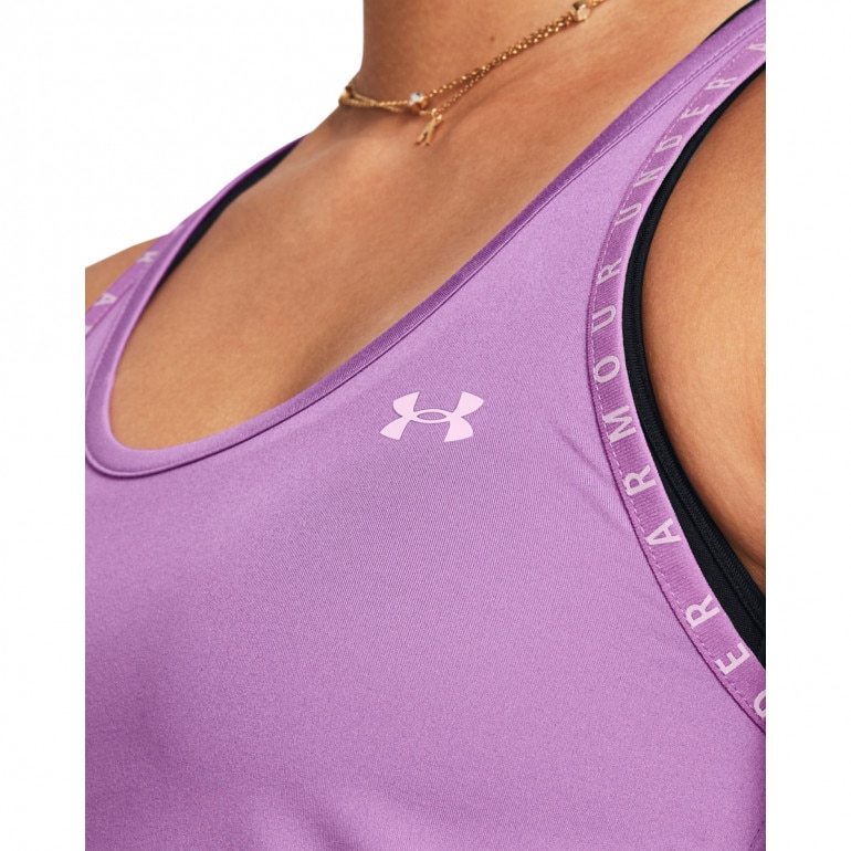 Damski top treningowy Under Armour UA Knockout Tank - fioletowy