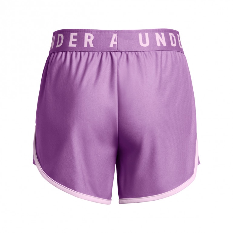 Damskie spodenki treningowe Under Armour Play Up 5in Shorts - fioletowe