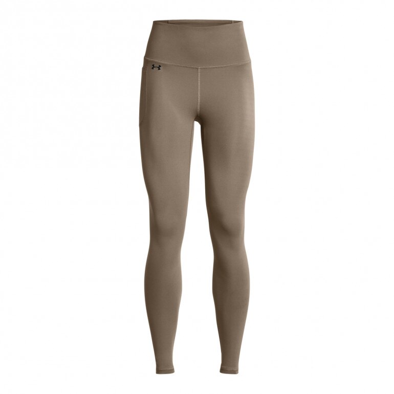 Damskie legginsy treningowe Under Armour Motion Legging - brązowe