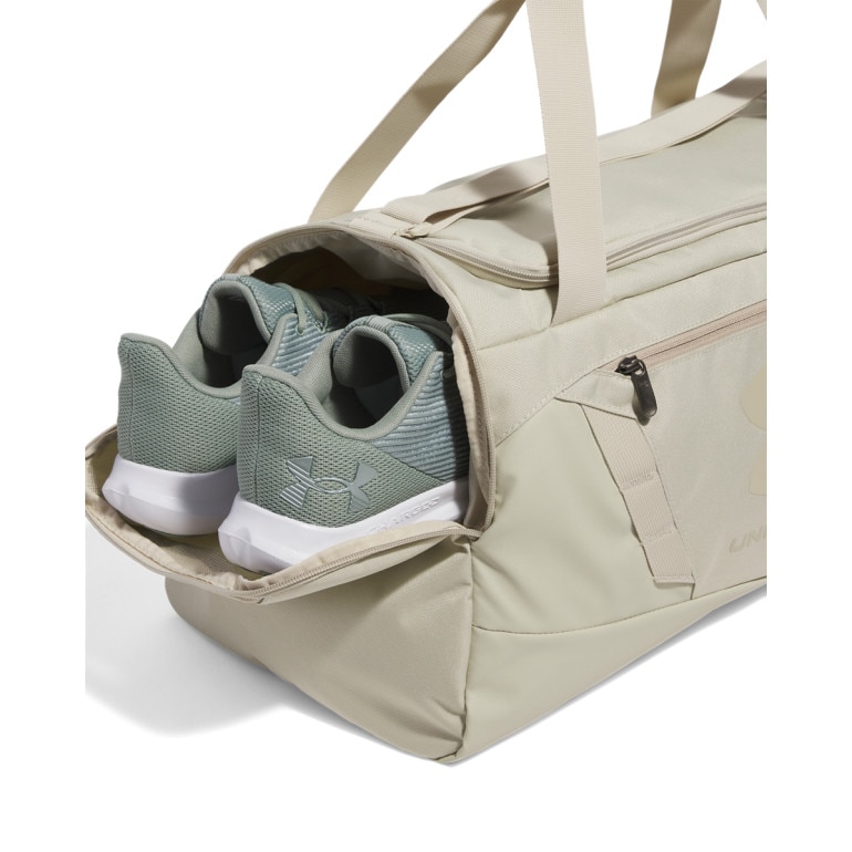 Torba treningowa uniseks 40 l Under Armour UA Undeniable 5.0 Duffle SM - beżowa