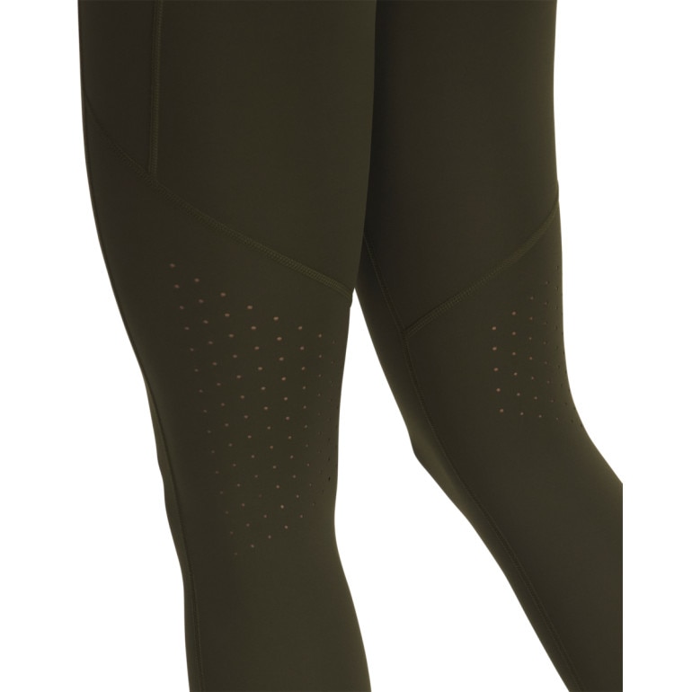Damskie legginsy do biegania Under Armour UA Fly Fast Tights - khaki