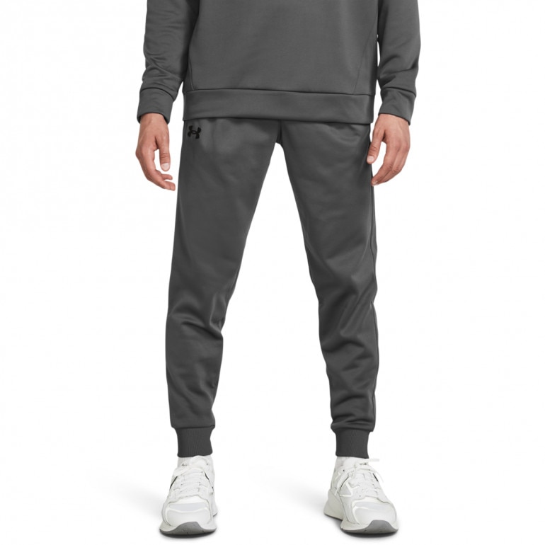 Męskie spodnie treningowe Under Armour UA Armour Fleece Joggers - szare