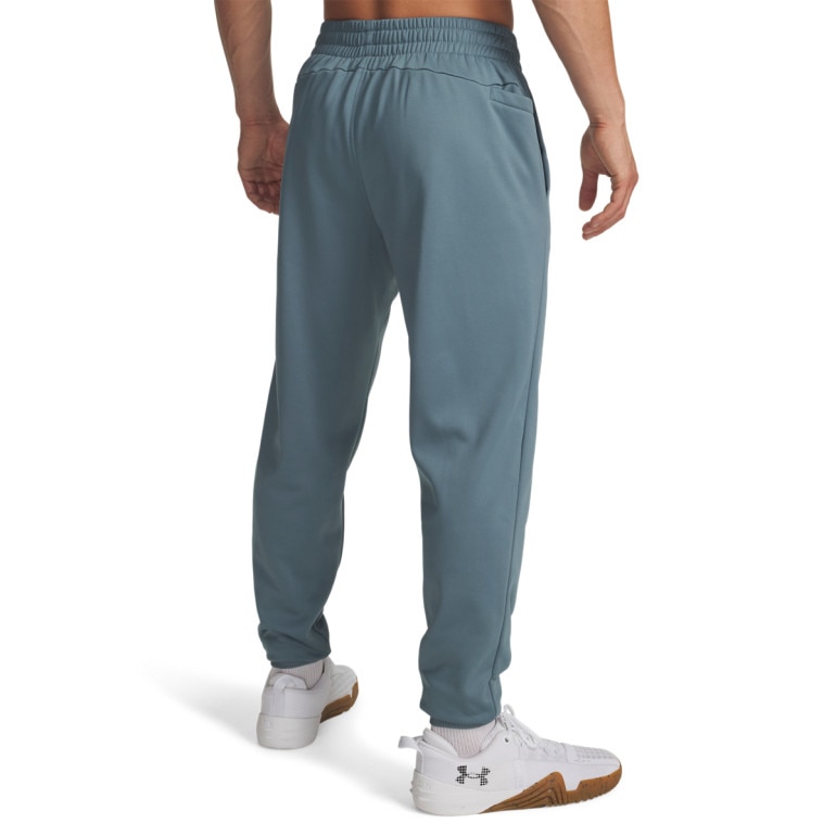 Męskie spodnie treningowe Under Armour UA Armour Fleece Joggers - niebieskie