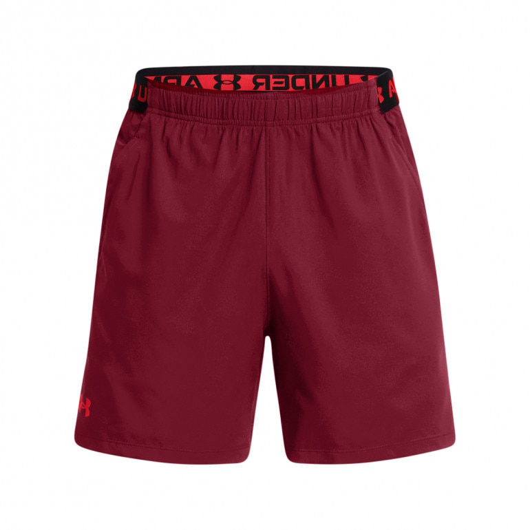 Męskie spodenki treningowe Under Armour UA Vanish Woven 6in Shorts - czerwone