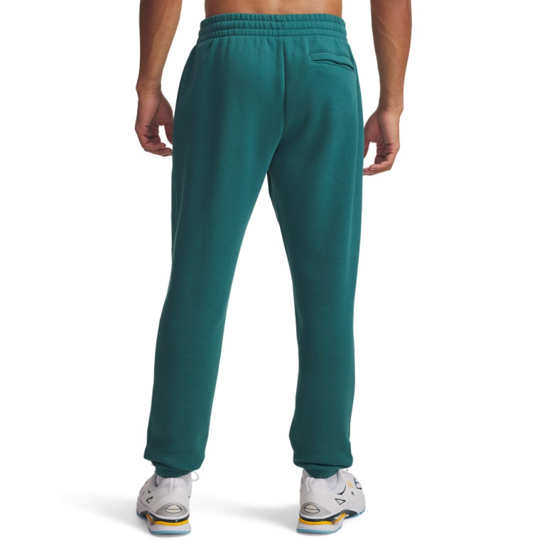 Męskie spodnie dresowe Under Armour UA Essential Fleece Jogger - zielone