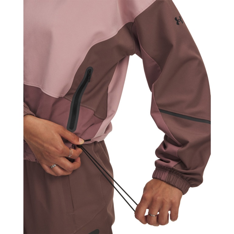 Damska kurtka treningowa Under Armour UA Unstoppable Jacket - różowa