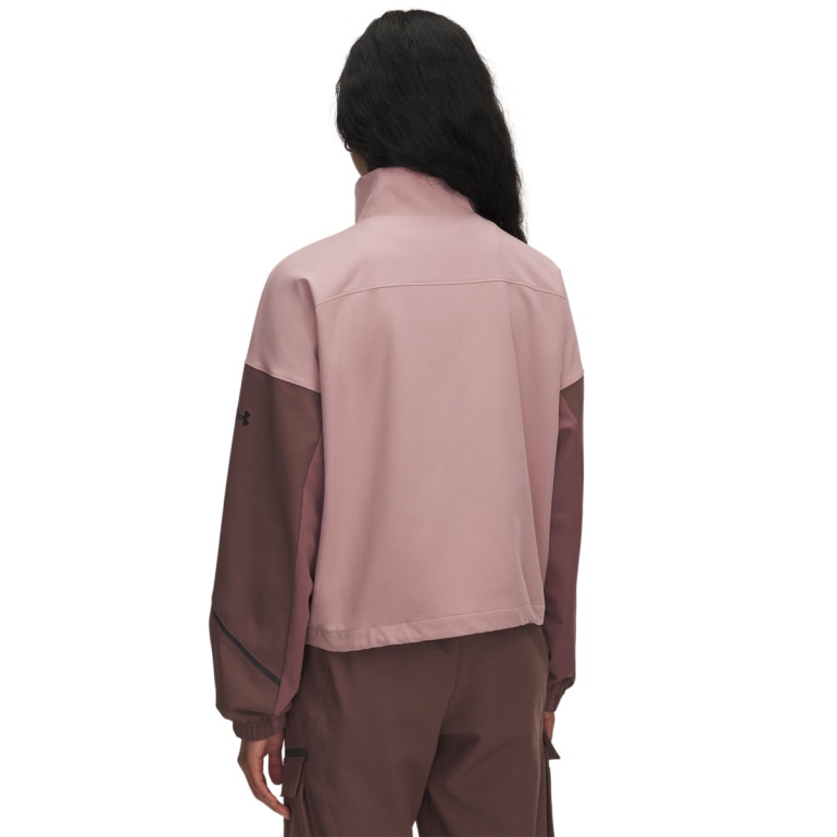 Damska kurtka treningowa Under Armour UA Unstoppable Jacket - różowa